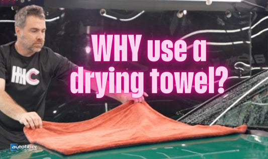 WHY Use a Drying Towel Instead of a Chamois: The Superior Choice for Australian Detailers