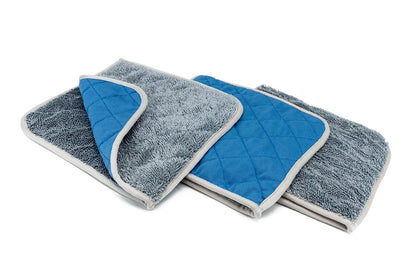 [Smooth Glass Flip] Microfiber Glass Towels (8 in. x 8 in., 1000 gsm) 3 pack