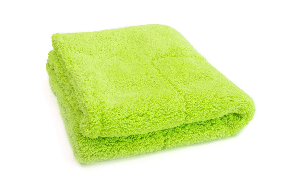 [Motherfluffer] Plush Rinseless Wash and Drying Towel (16 in. x 16 in., 1100 gsm) 2 pack