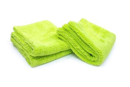 [Motherfluffer] Plush Rinseless Wash and Drying Towel (16 in. x 16 in., 1100 gsm) 2 pack