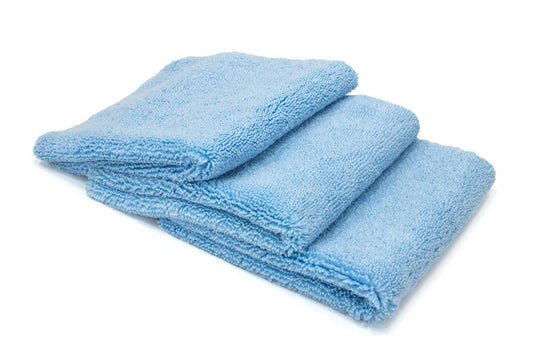 [Detailer's Delight] Heavyweight Microfiber QD and Final Wipe Towel (16 in. x 16 in., 550 gsm) - 3 pack