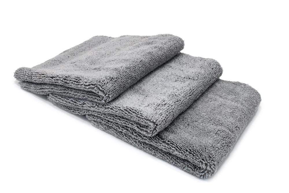 [Detailer's Delight] Heavyweight Microfiber QD and Final Wipe Towel (16 in. x 16 in., 550 gsm) - 3 pack