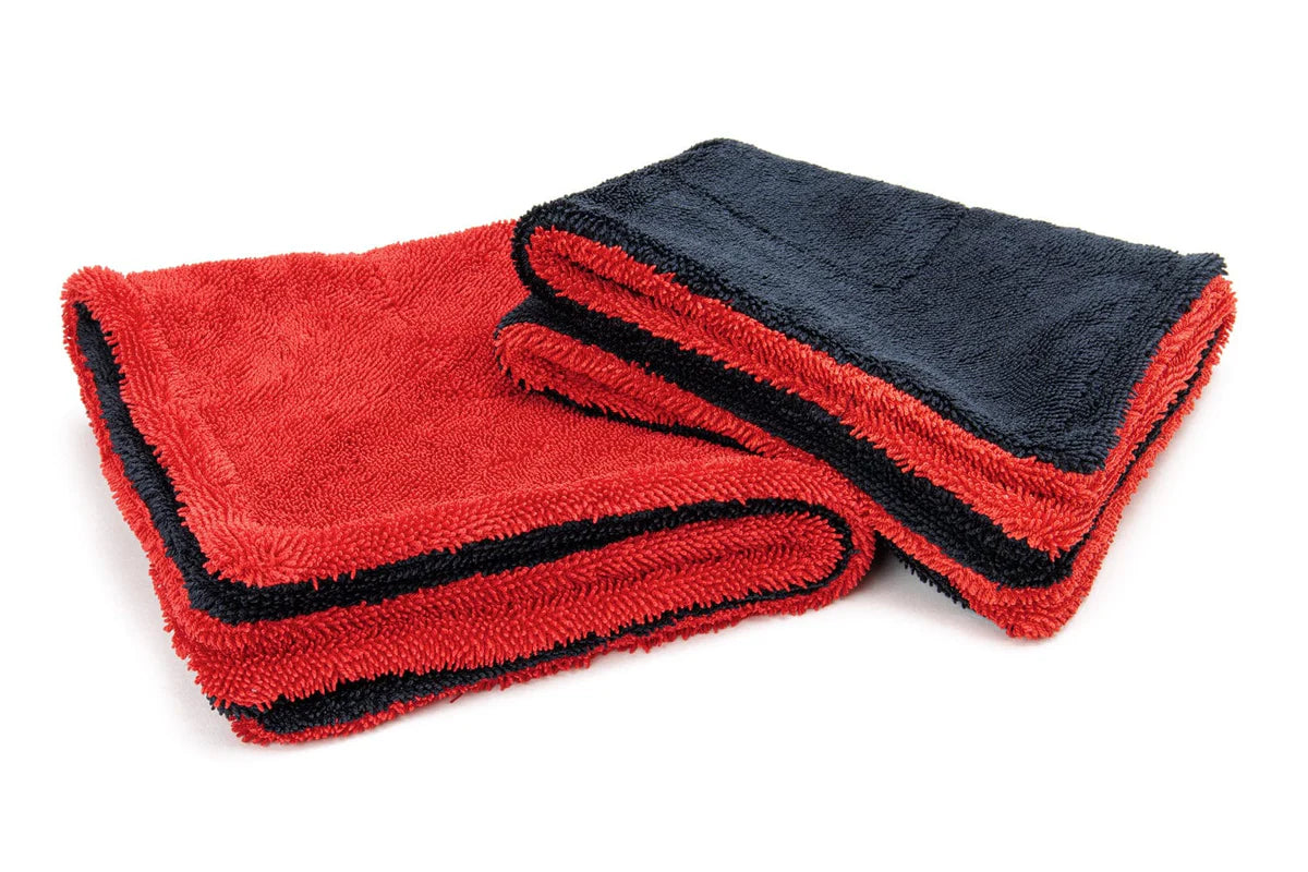 Dreadnought MAX Jr. - Triple Layer Microfiber Twist Pile Drying Towel (16 in. x 16 in., 1400gsm) - 2 pack