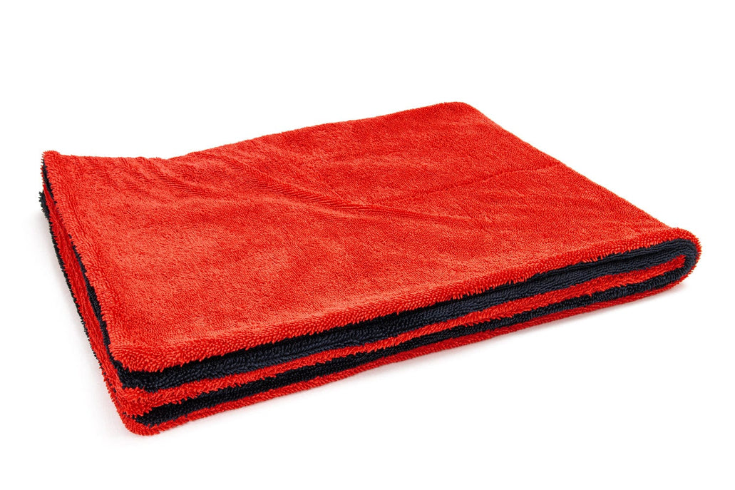 The Dreadnought MAX Original is the next evolution in car drying towels!

Made with a long pile twist microfiber weave, with an extra layer of microfiber sandwiched in-between, the third layer helps wick away moisture from the surface loops and prevents m