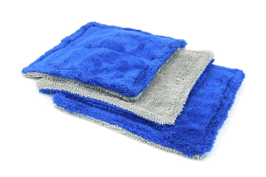 Microfiber car coating towels