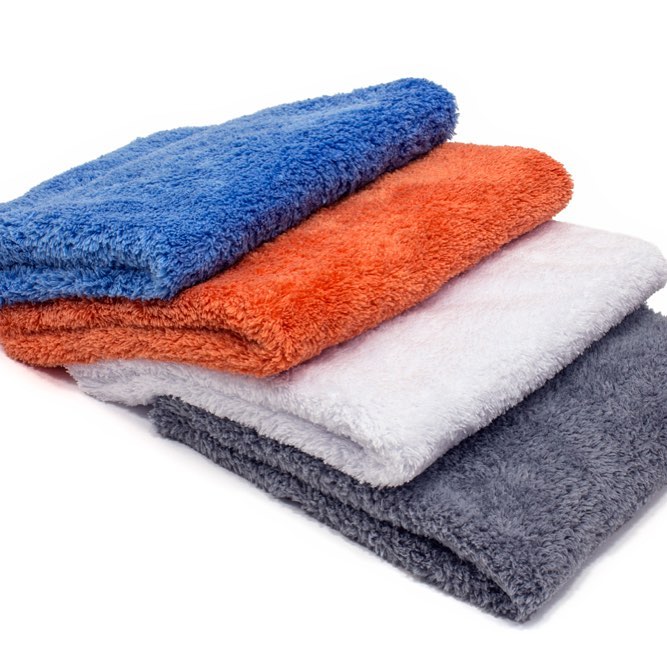 [Korean Plush] 470gsm Edgeless Detailing Towels - 4 Pack