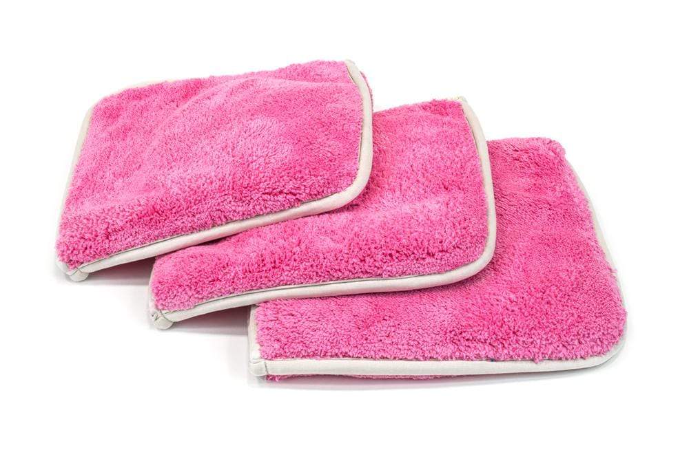 [Double Flip Rinseless] 3 Pack Car Wash Microfiber Towel | 4 Clean Sides