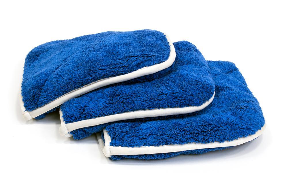 [Double Flip Rinseless] 3 Pack Car Wash Microfiber Towel | 4 Clean Sides